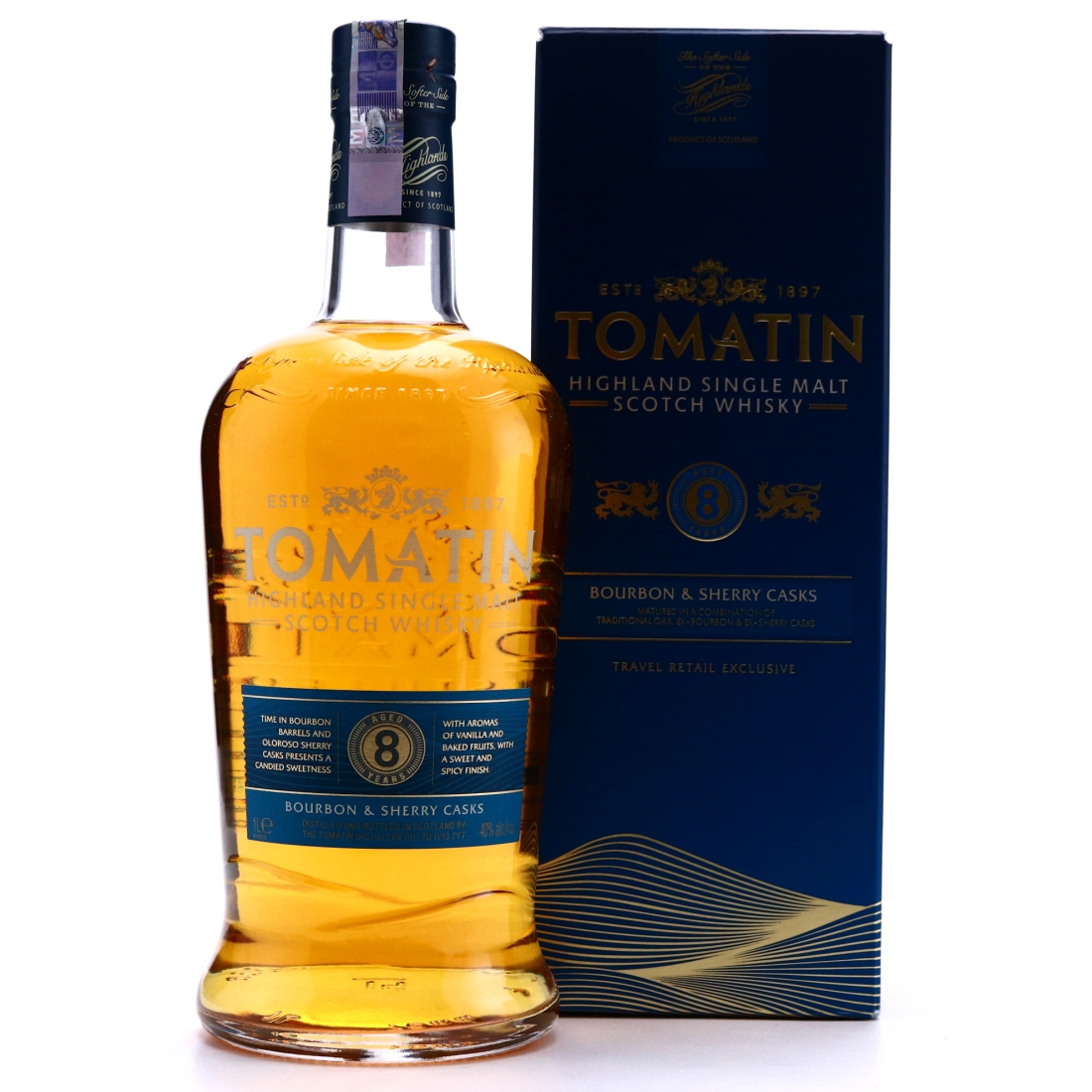 Tomatin 8 Year Old 1 Litre