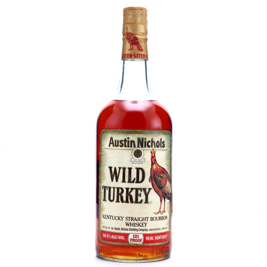 Wild Turkey 101 Proof 1 Litre 1991