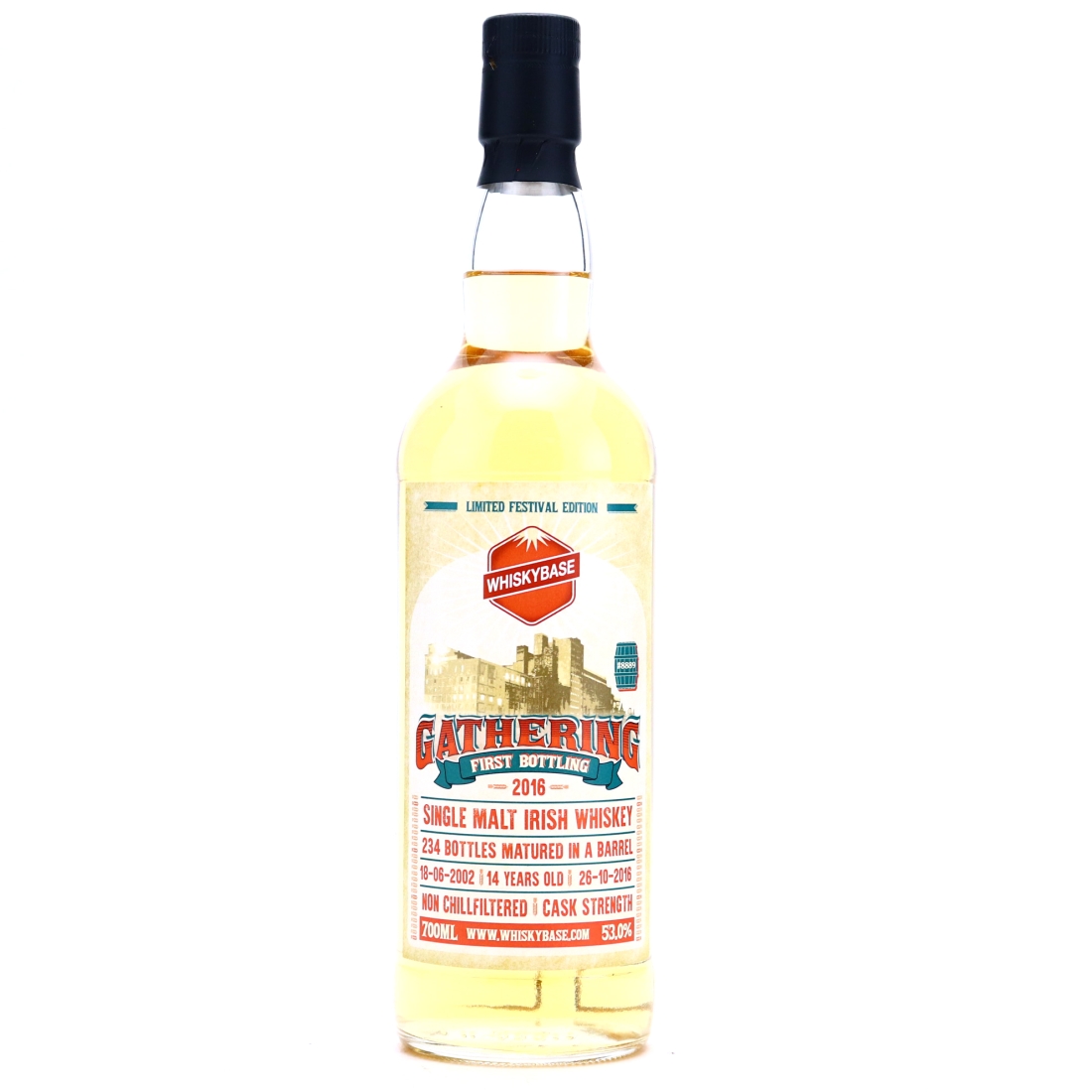 Irish Single Malt 2002 Whiskybase 14 Year Old / Gathering