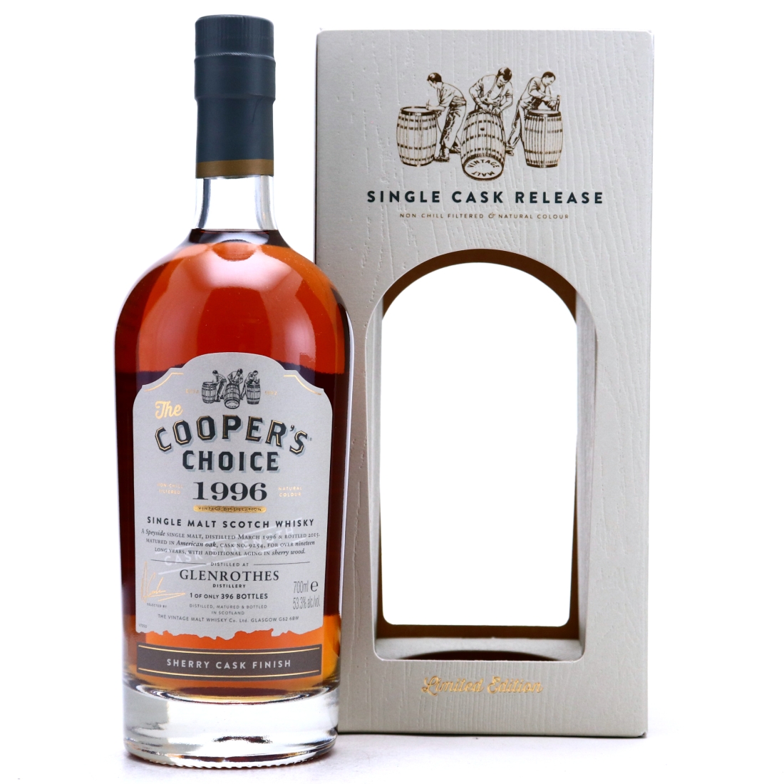 Glenrothes 1996 Coopers Choice 19 Year Old
