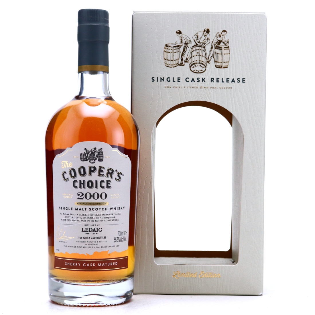Ledaig 2000 Cooper's Choice 16 Year Old