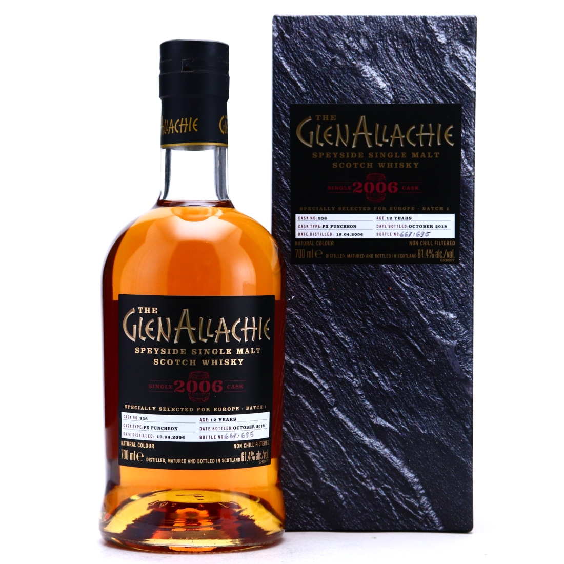 Glenallachie 2006 Single PX Cask 12 Year Old #936 / Europe