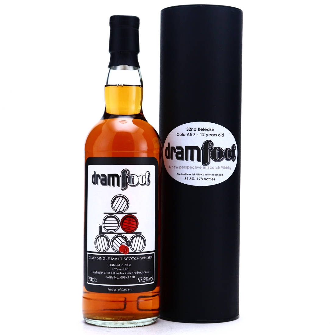 Caol Ila 'Cola Ali 7' 2008 Dramfool 10 Year Old