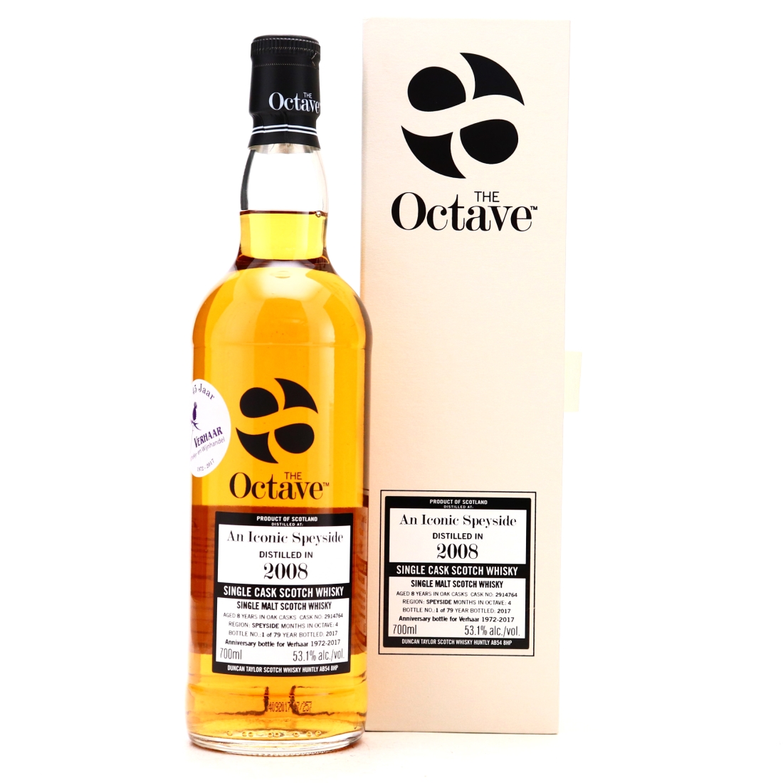 Speyside Single Malt 2008 Duncan Taylor 8 Year Old The Octaves