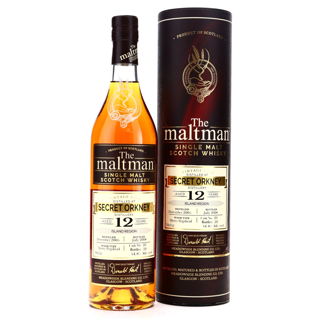 Orkney Single Malt 2005 Maltman 12 Year Old