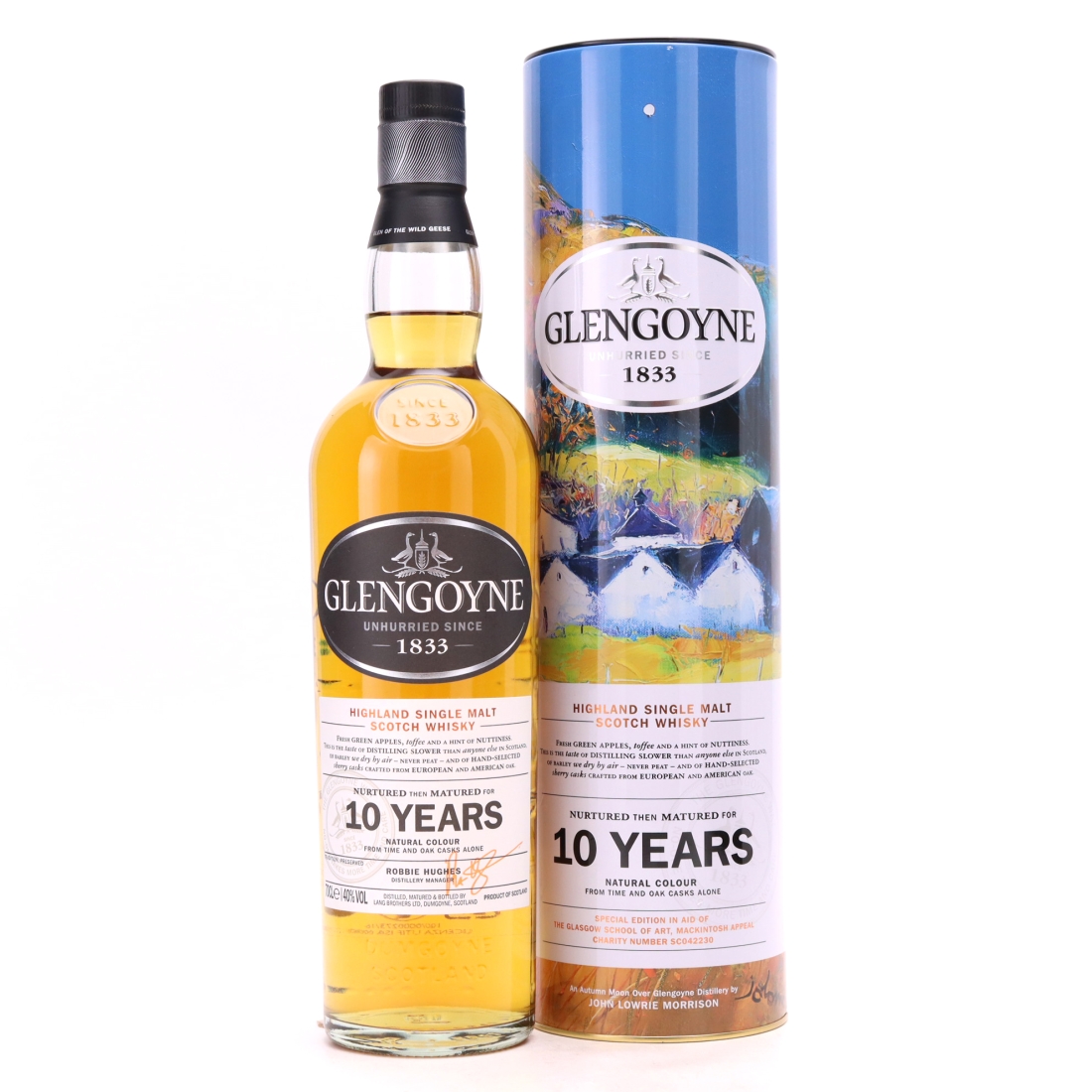 Glengoyne 10 Year Old / Glasgow School of Art Mackintosh Appeal / Autumn
