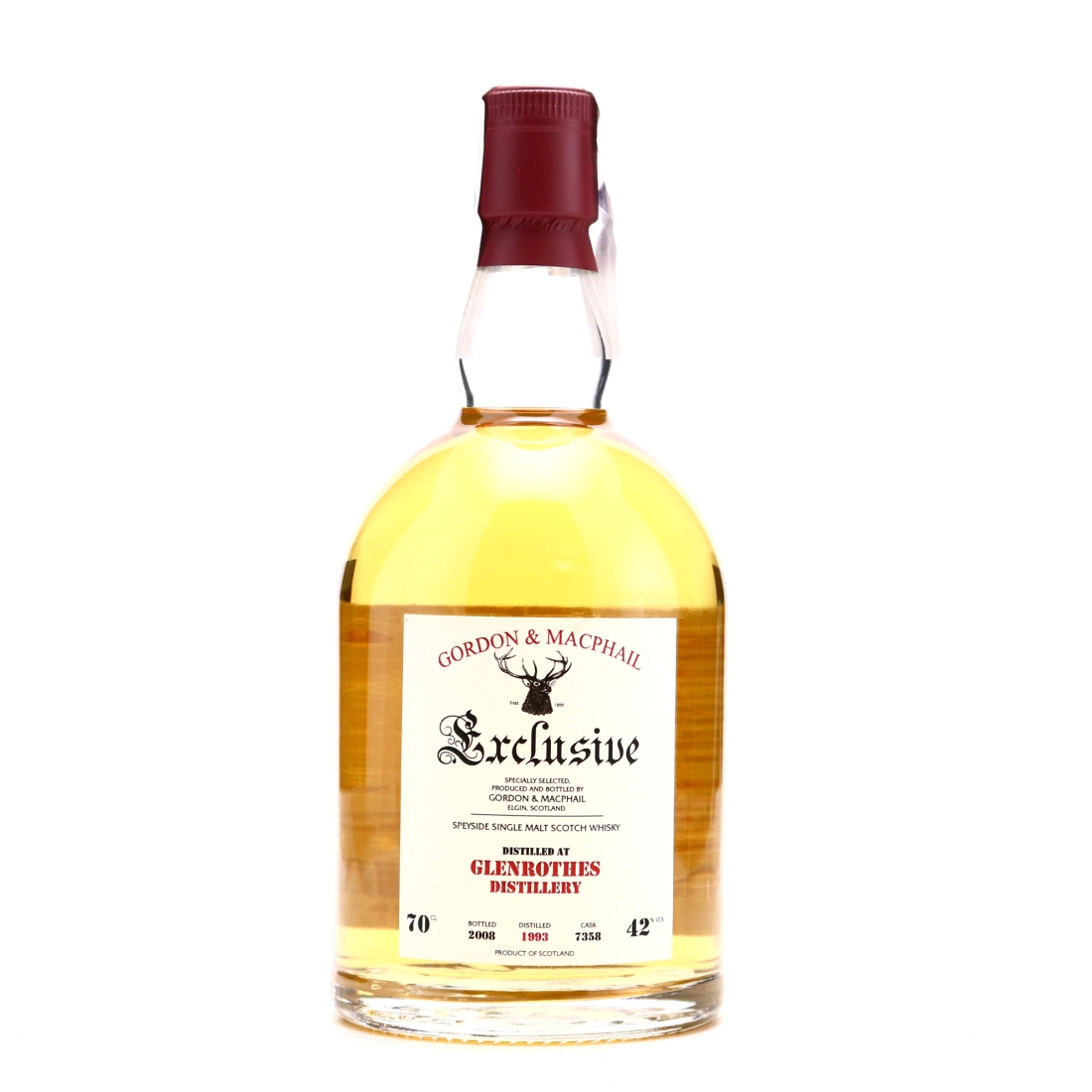 Glenrothes 1993 Gordon and MacPhail Exclusive / Amer Gourmet
