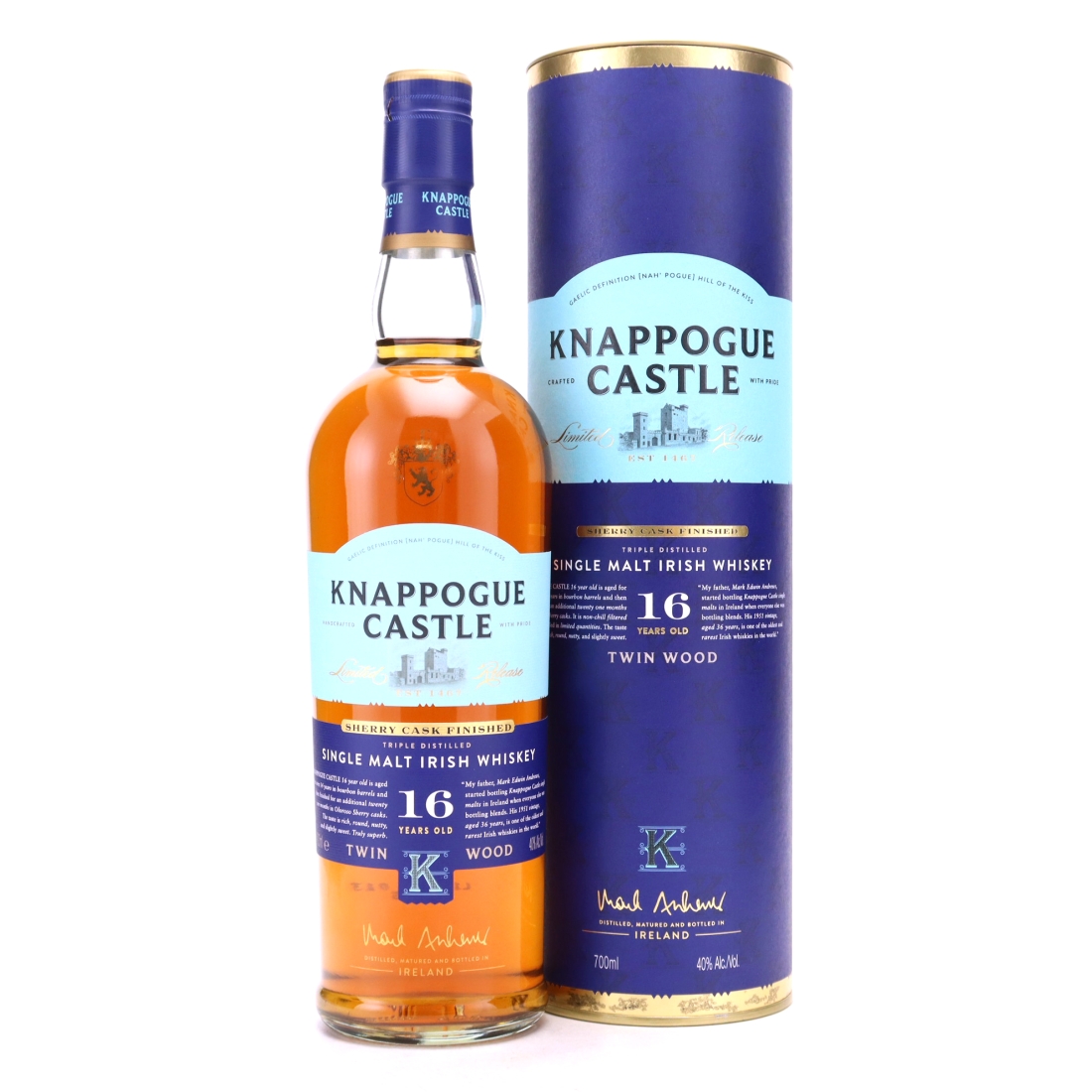 Knappogue Castle 16 Year Old Twin Wood