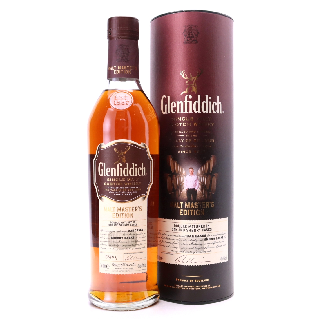 Glenfiddich Malt Master's Edition Batch #03/14