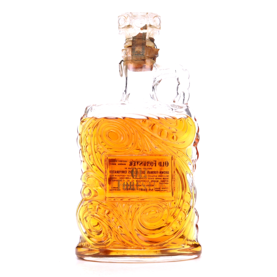Old Forester Decanter 1950s