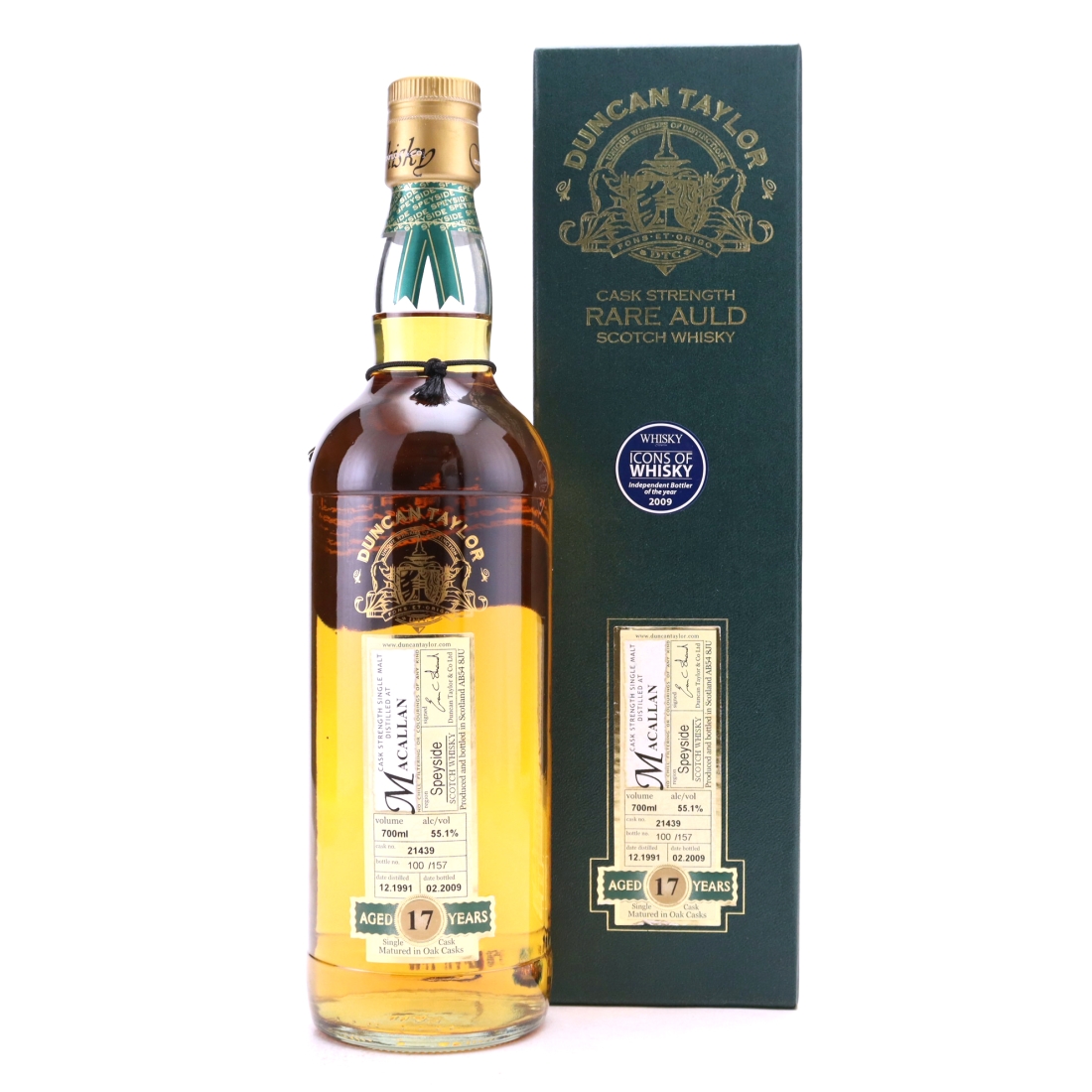 Macallan 1991 Duncan Taylor 17 Year Old