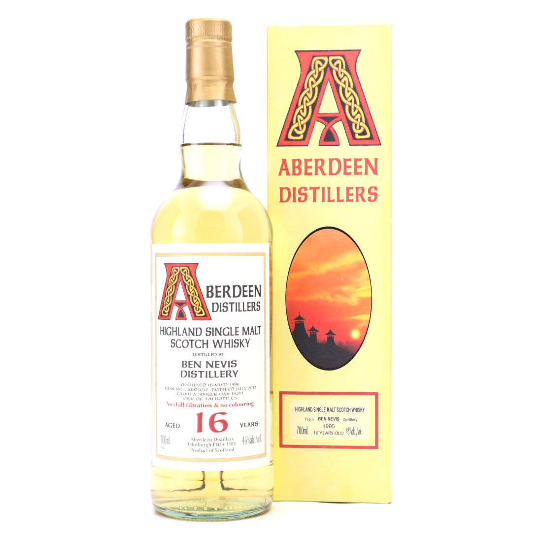Ben Nevis 1996 Aberdeen Distillers 16 Year Old