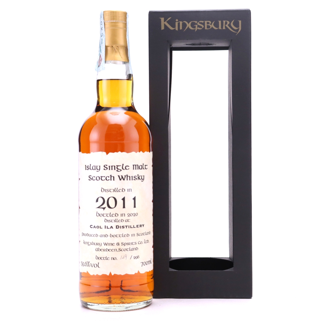 Caol Ila 2011 Kingsbury 9 Year Old
