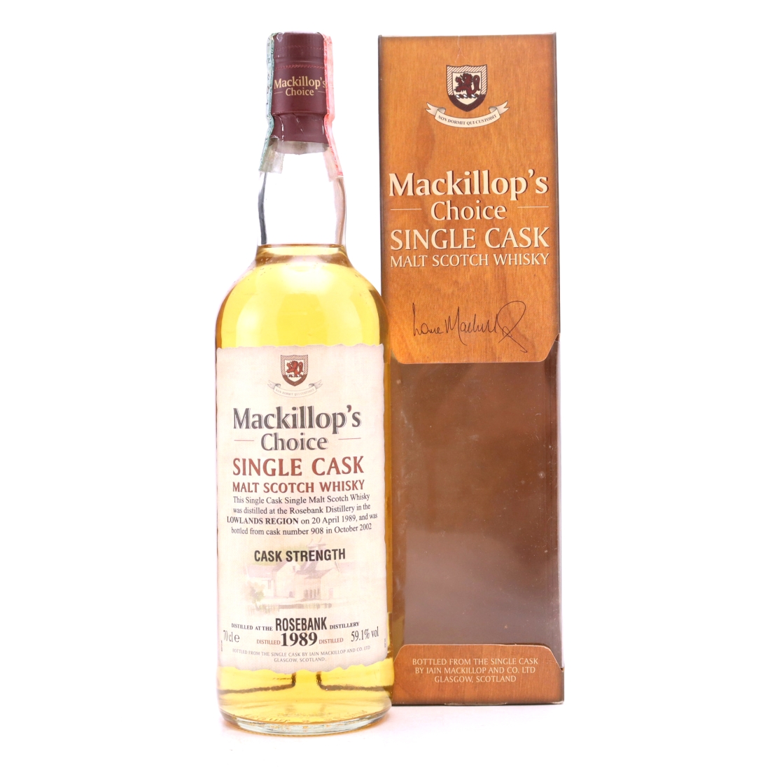 Rosebank 1989 Mackillop's Choice