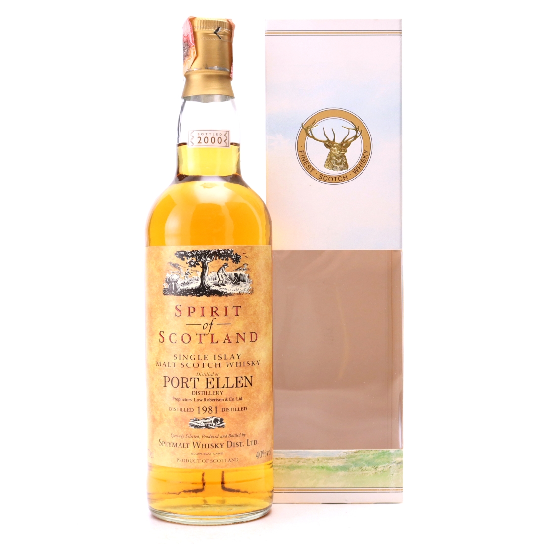 Port Ellen 1981 Gordon and MacPhail Spirit of Scotland