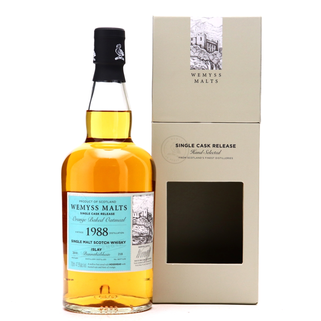 Bunnahabhain 1988 Wemyss Malts / Orange Baked Oatmeal