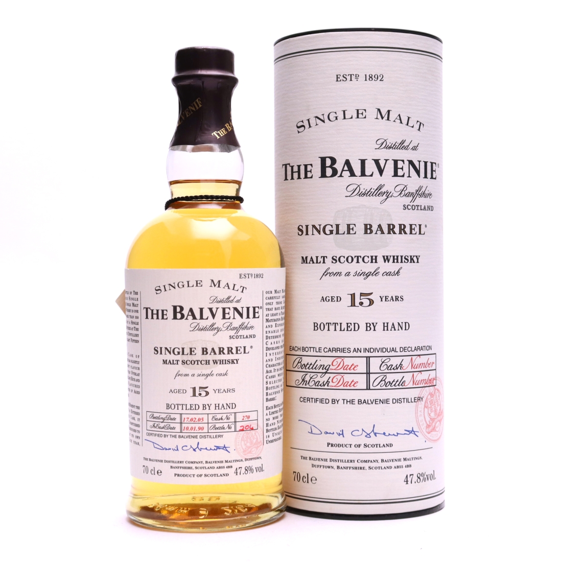 Balvenie 1990 Single Barrel 15 Year Old #270