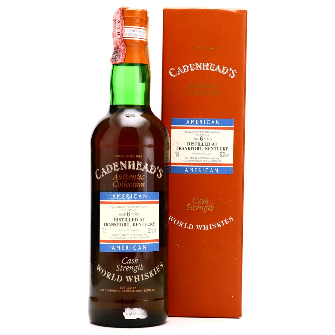 Frankfort Cadenhead's Authentic Collection 6 Year Old Whisky