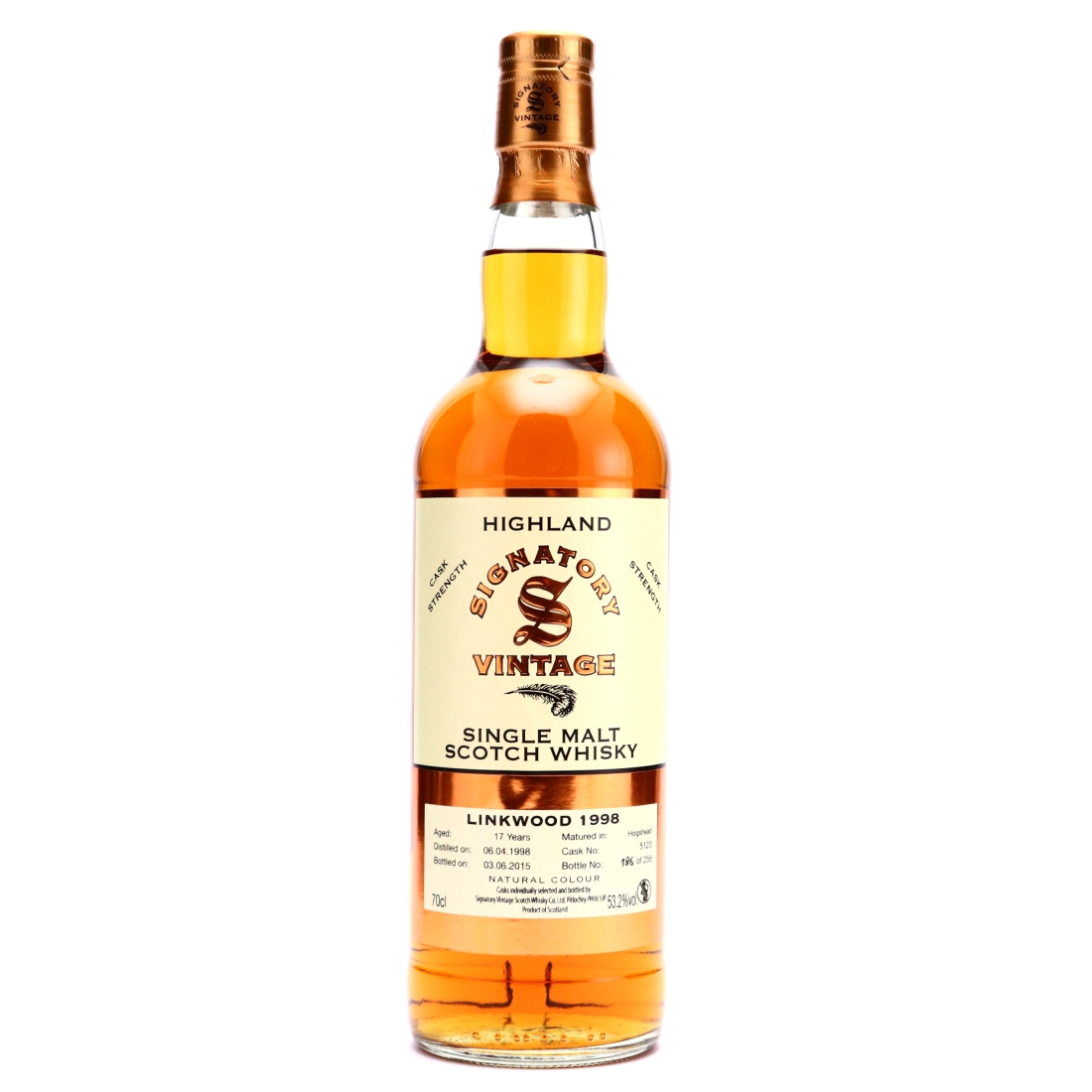 Linkwood 1998 Signatory Vintage 17 Year Old