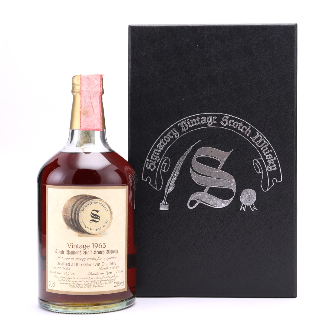 Glenlivet 1963 Signatory Vintage 29 Year Old