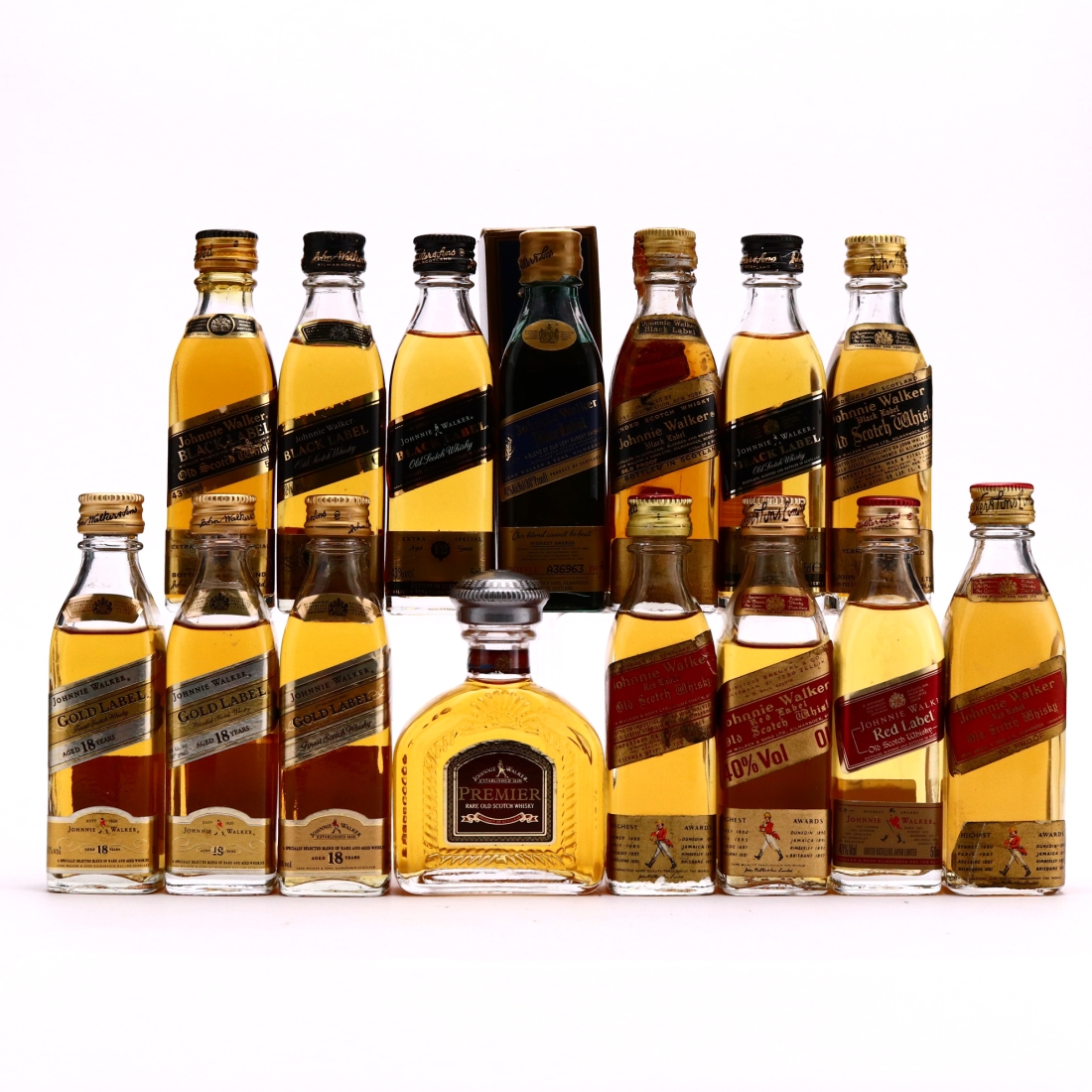 Johnnie Walker Miniature x 15