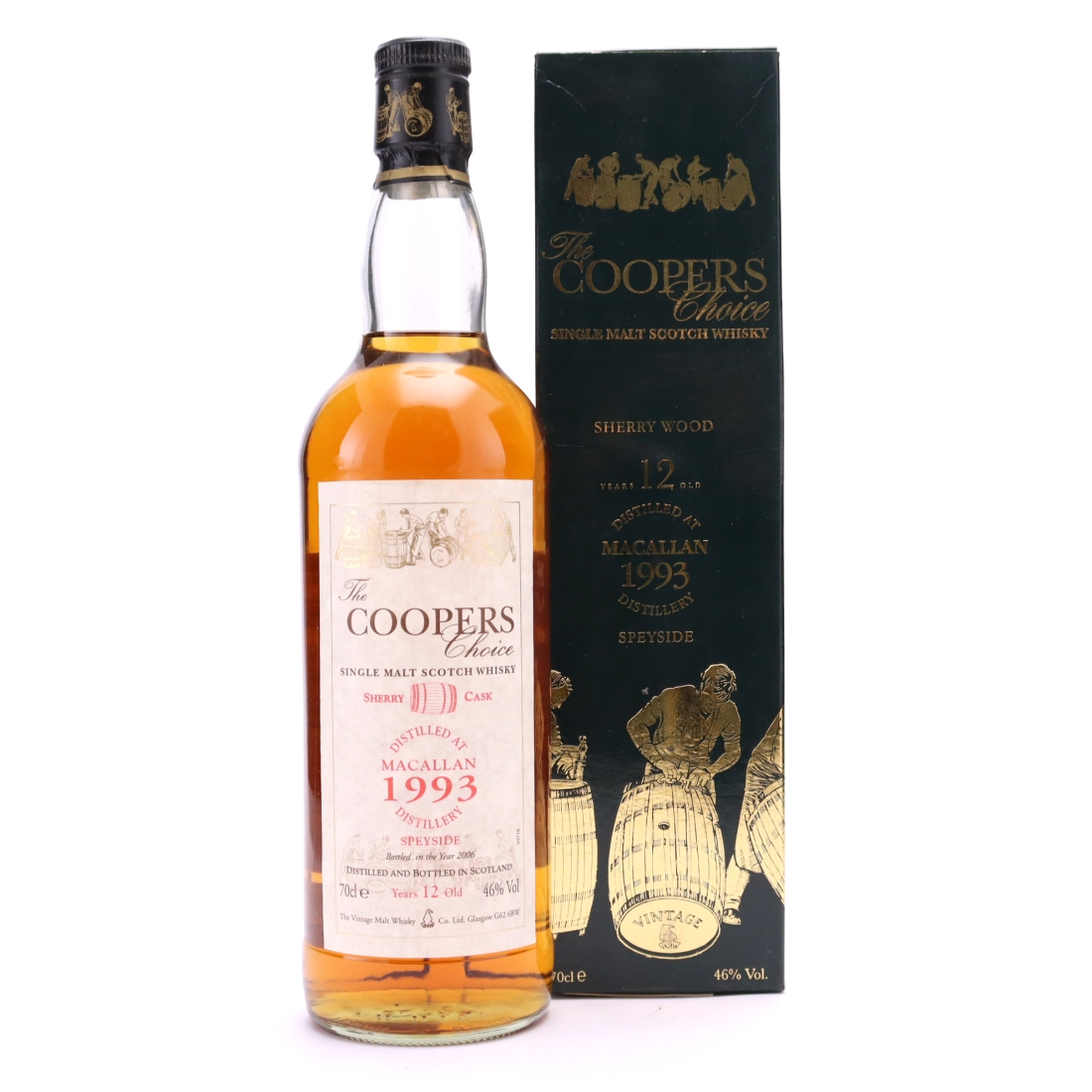 Macallan 1993 Cooper's Choice 12 Year Old
