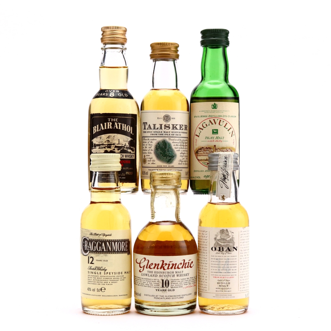 Classic Malts Miniatures x 6