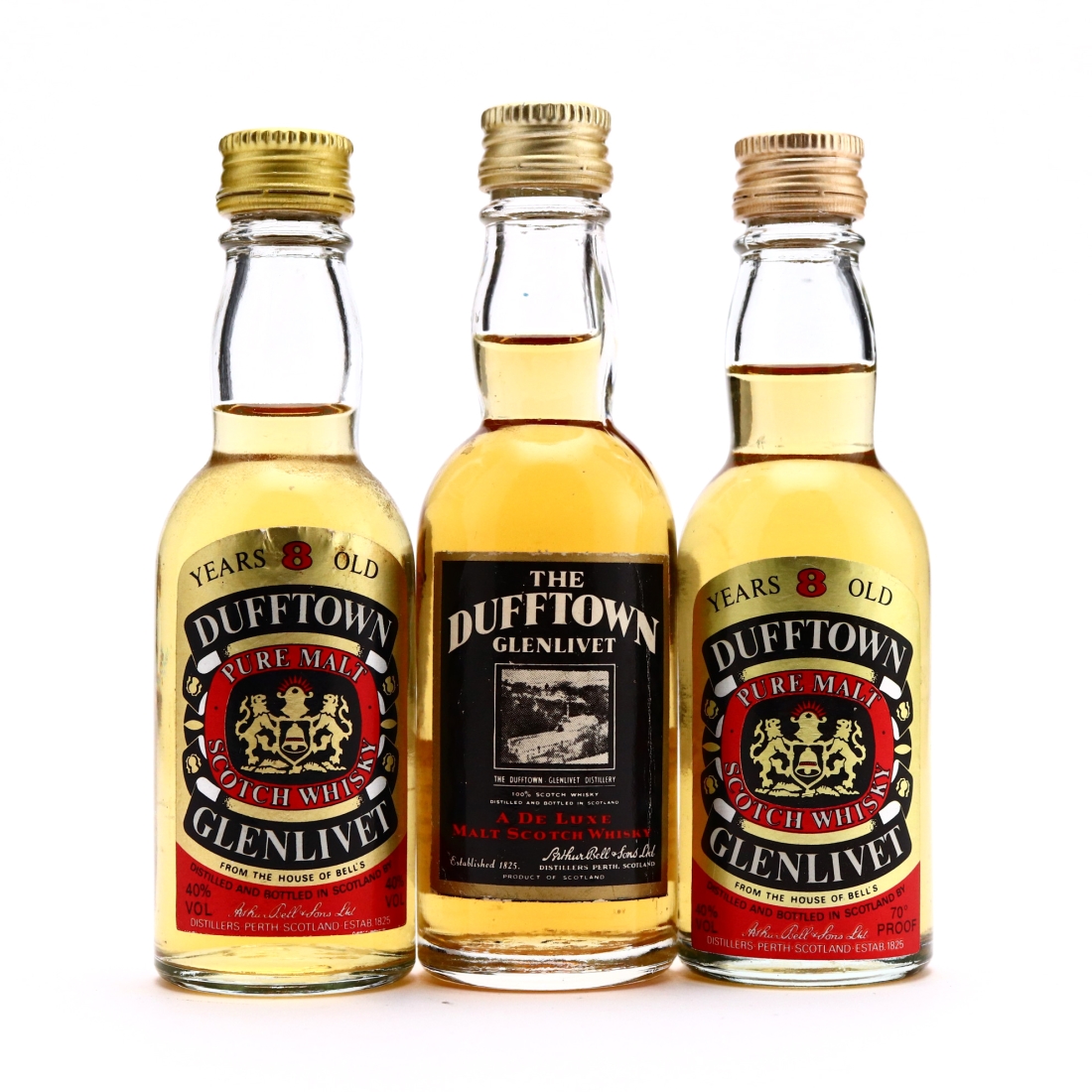 Dufftown Miniatures x 3