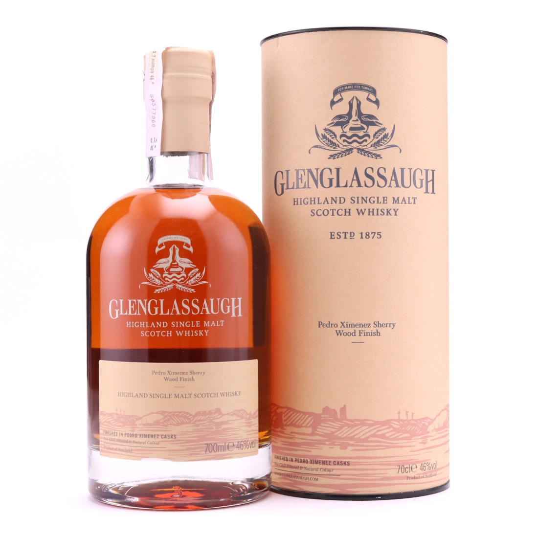 Glenglassaugh Pedro Ximenez Sherry Wood Finish