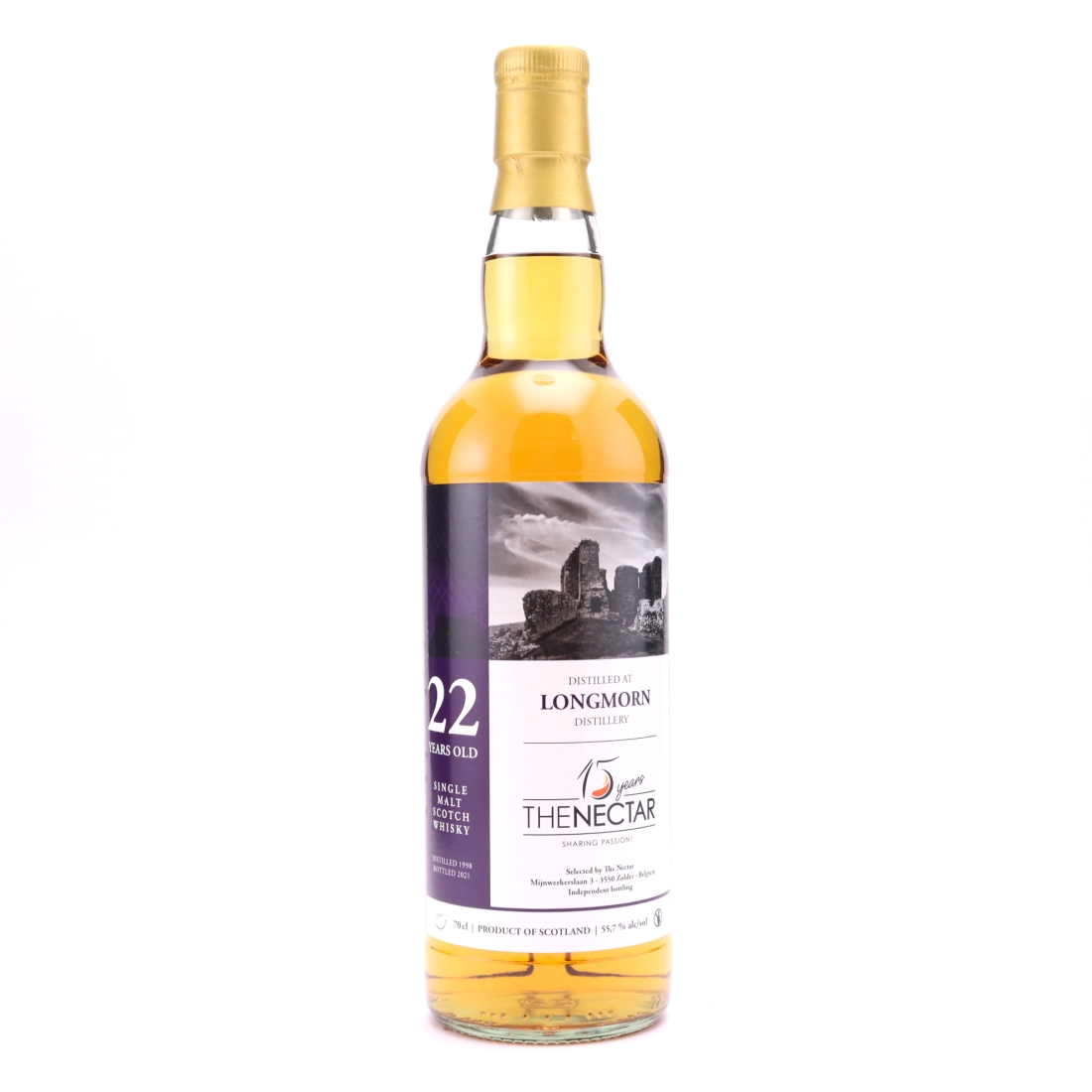 Longmorn 1998 The Nectar 22 Year Old / 15th Anniversary 