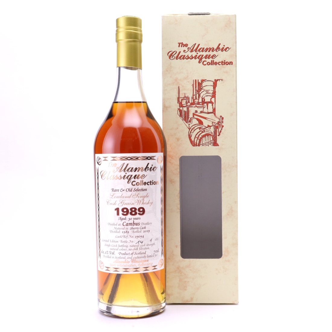 Cambus 1989 Alambic Classique 30 Year Old