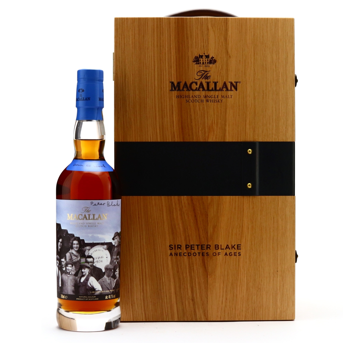 Image for Macallan 1967 Down to Work - Peter Blake