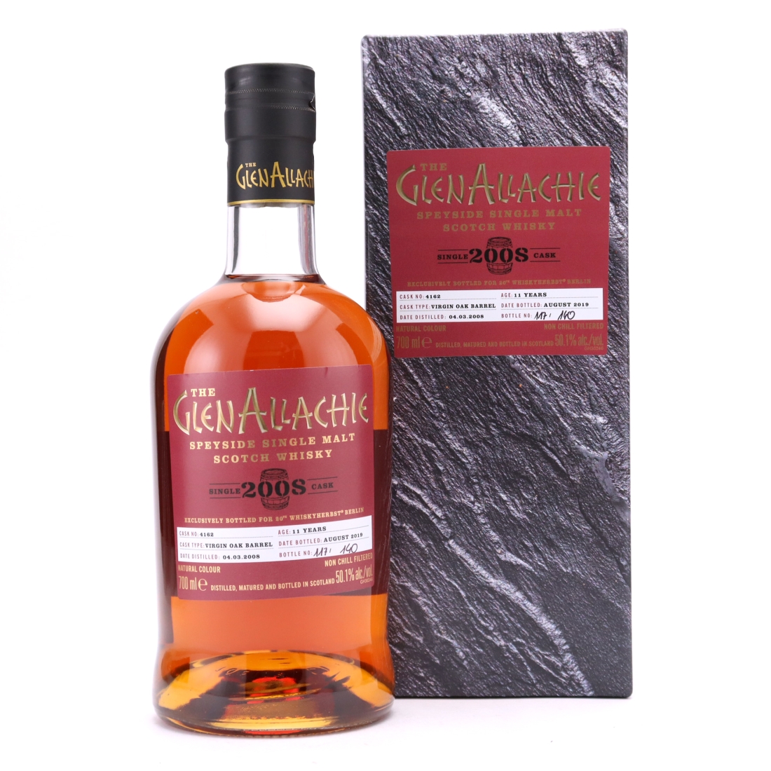 Glenallachie 2008 Single Virgin Cask 11 Year Old #4162 / Whiskyherbst