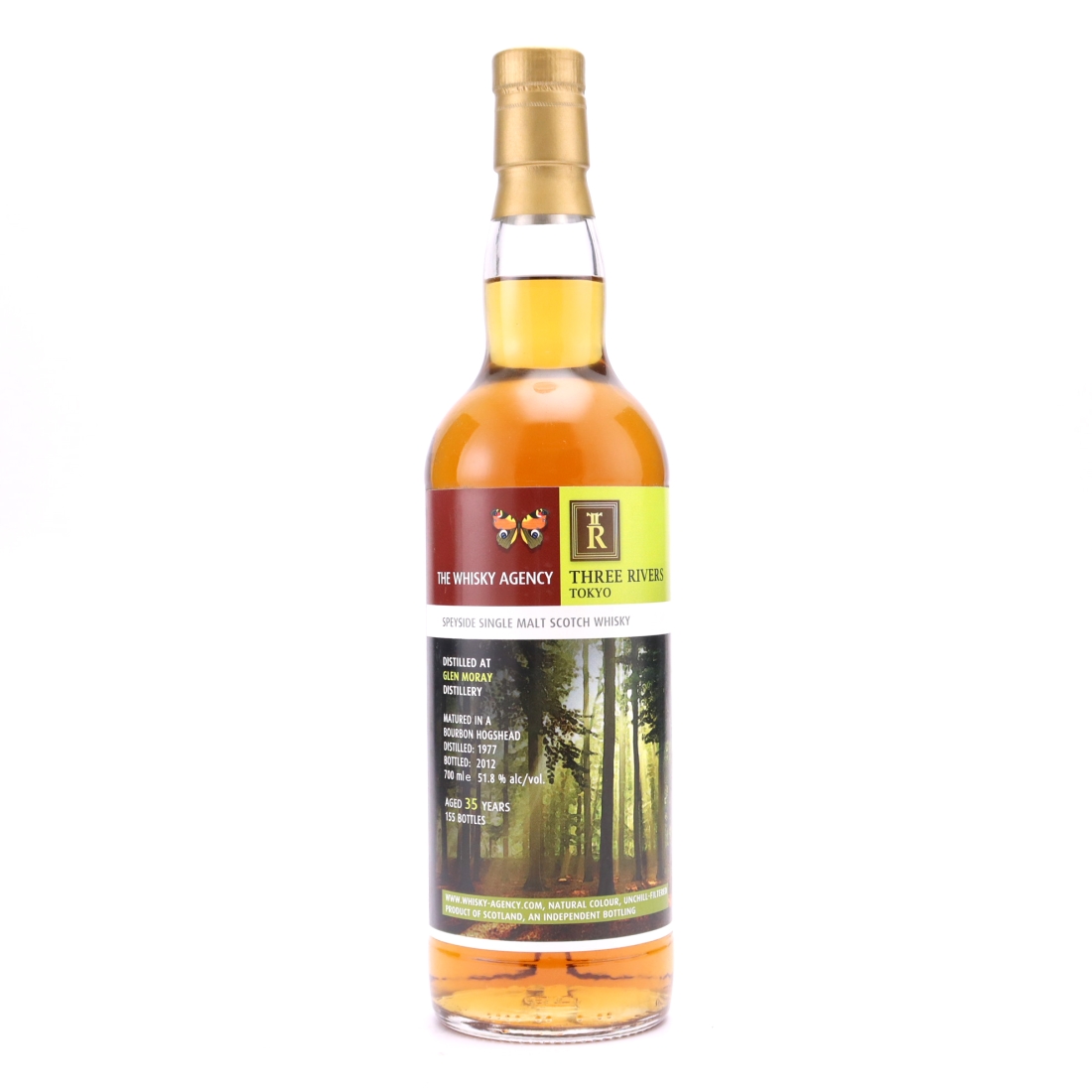 Glen Moray 1977 Whisky Agency 35 Year Old / Three Rivers