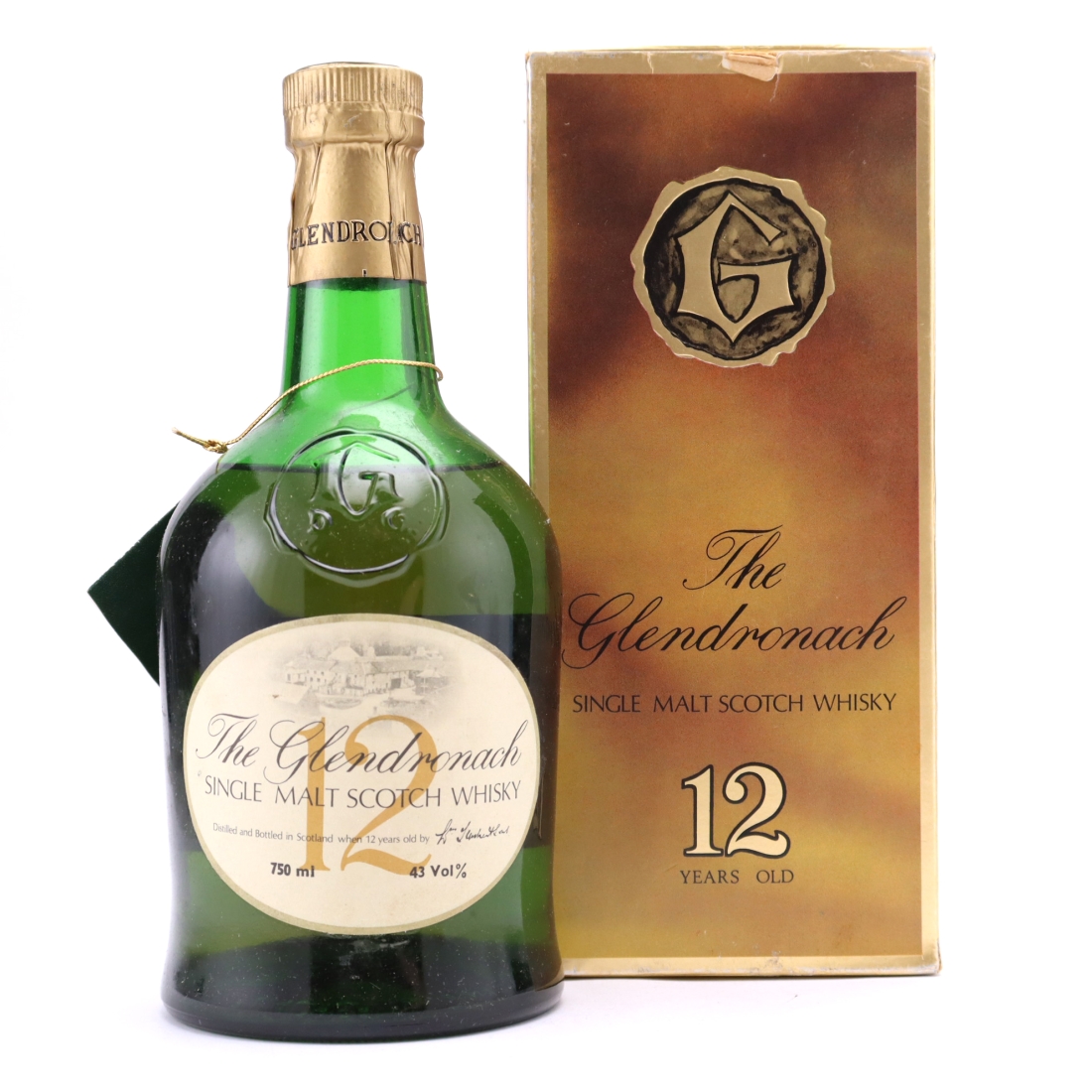 Glendronach 12 Year Old Teacher's 1980s / German Import
