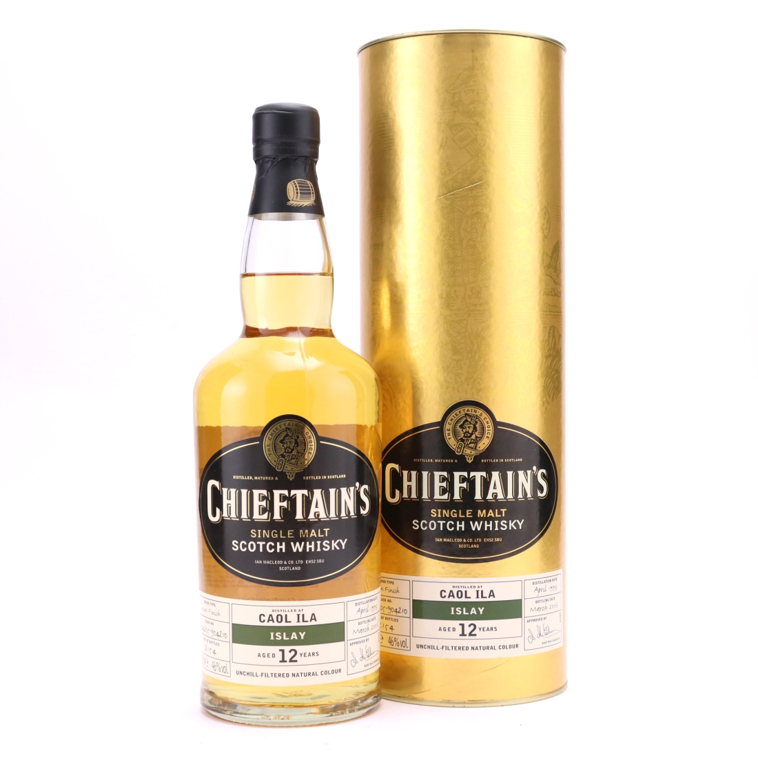 Caol Ila 1993 Chieftain's 12 Year Old