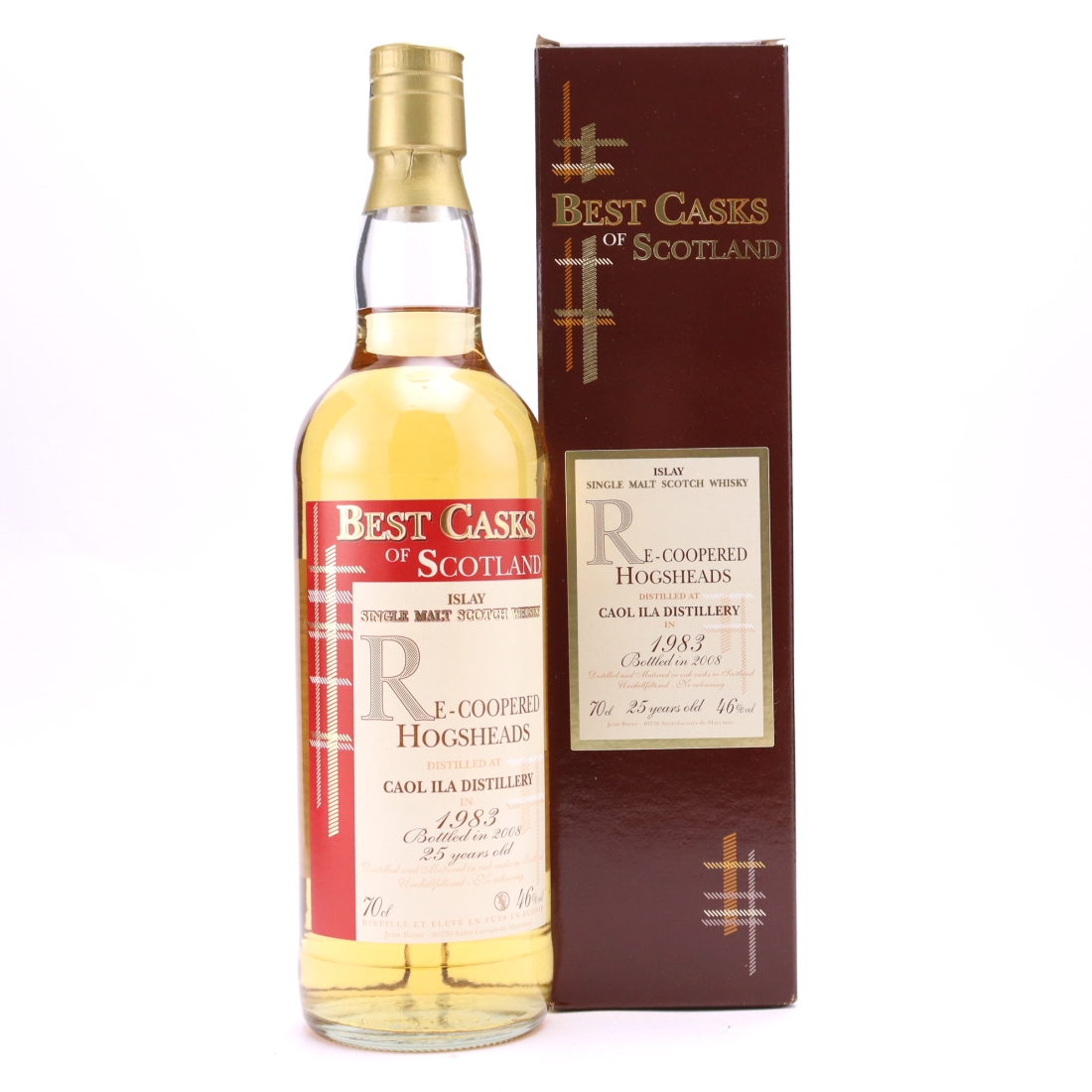 Caol Ila 1983 Best Casks of Scotland 25 Year Old
