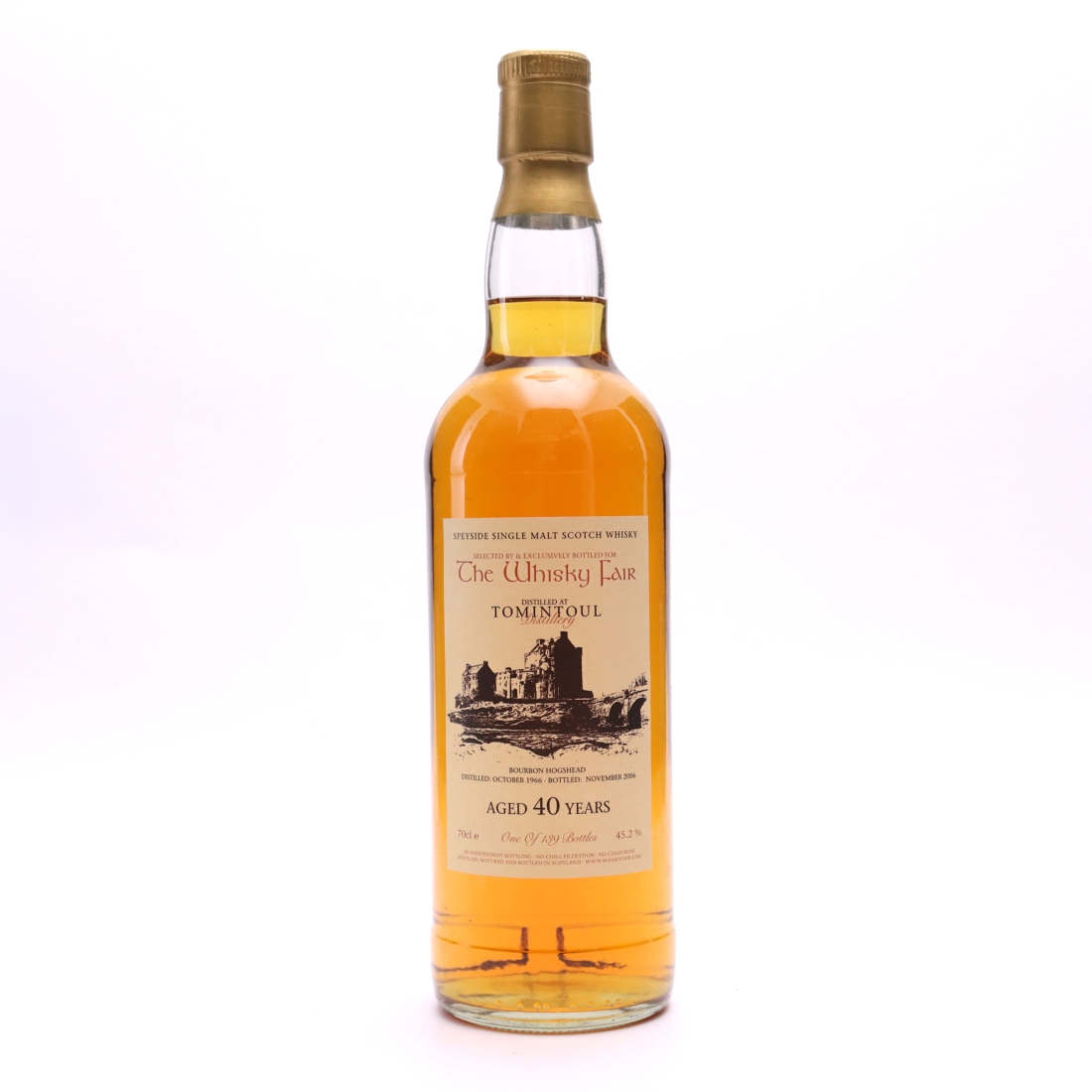 Tomintoul 1966 The Whisky Fair 40 Year Old