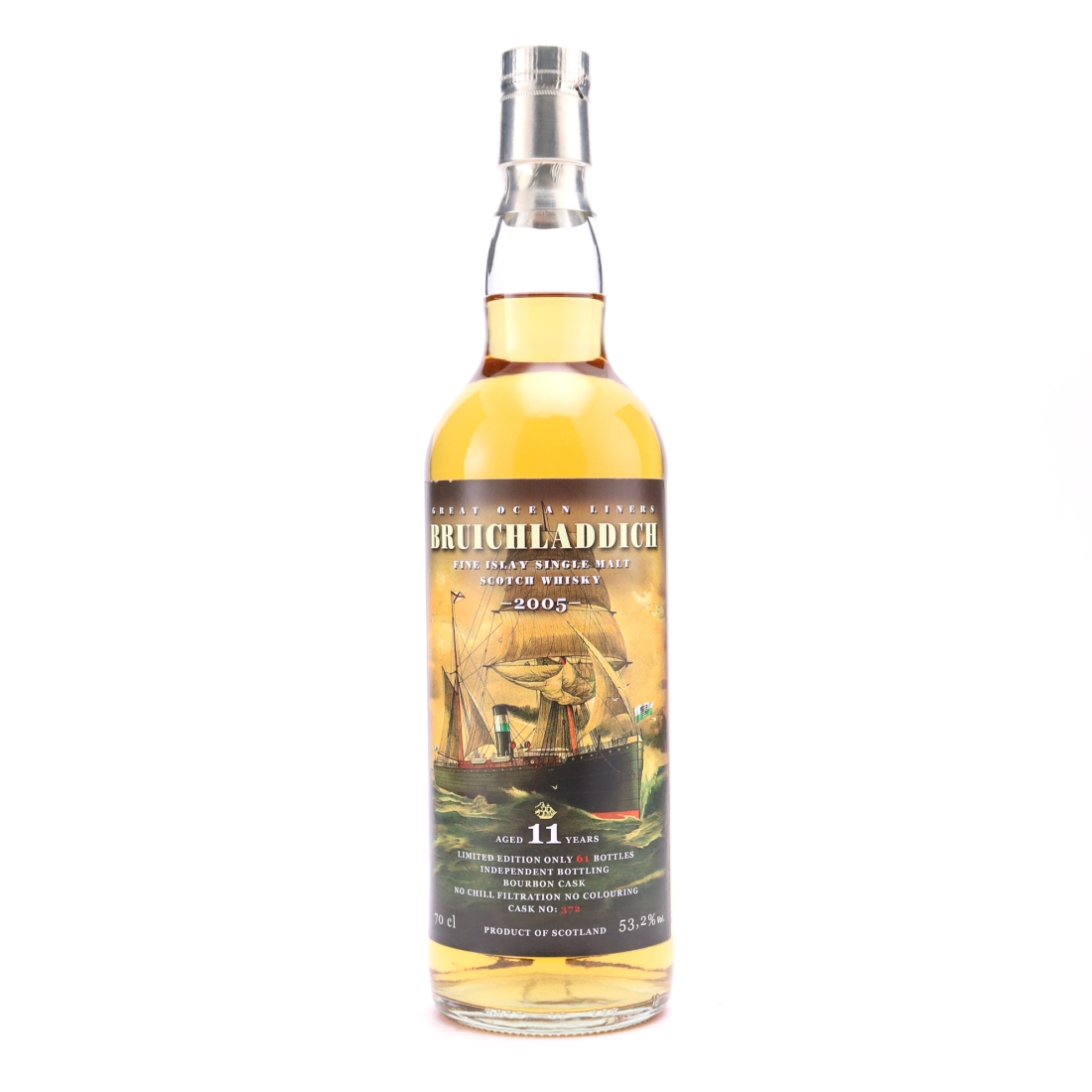 Bruichladdich 2005 Jack Wiebers 11 Year Old Great Ocean Liners / Whiskyfair Radebuel