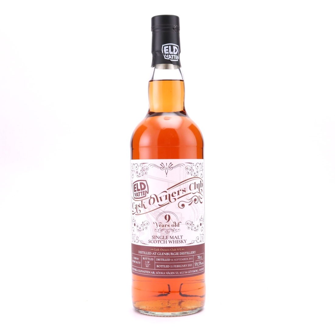 Glenburgie 2011 Svenska Eldvatten Year Old / Cask Owners Club