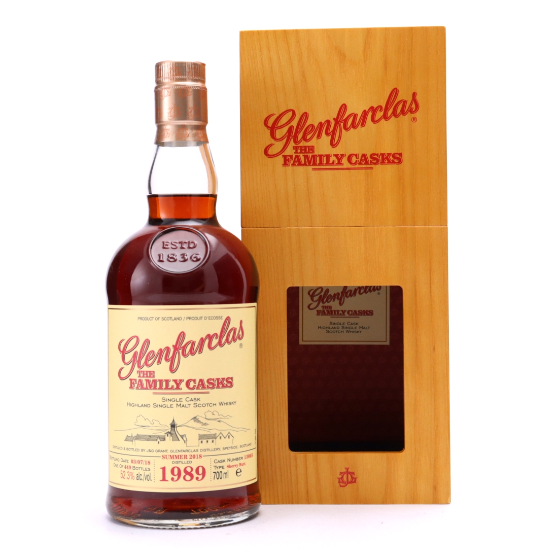 Glenfarclas 1989 Family Cask #13005 / Summer 2018