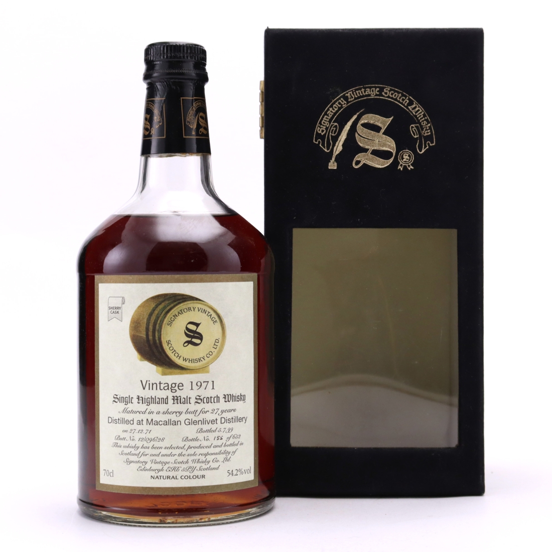 Macallan 1971 Signatory Vintage 27 Year Old