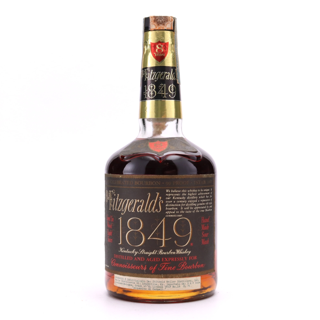 Old Fitzgerald '1849' 8 Year Old 1976 / Stitzel-Weller