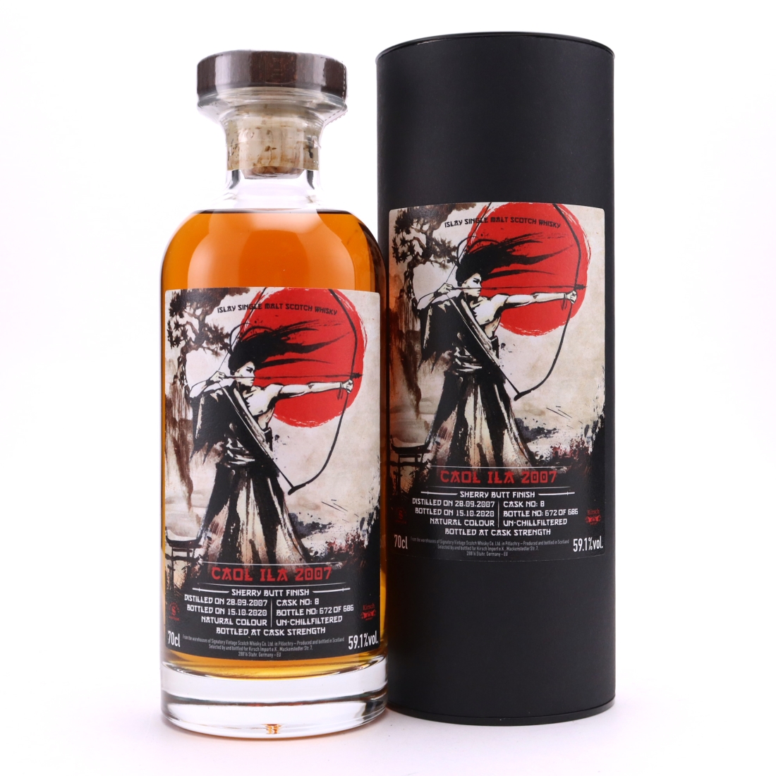 Caol Ila 2007 Signatory Vintage Samurai / Kirsch Whisky