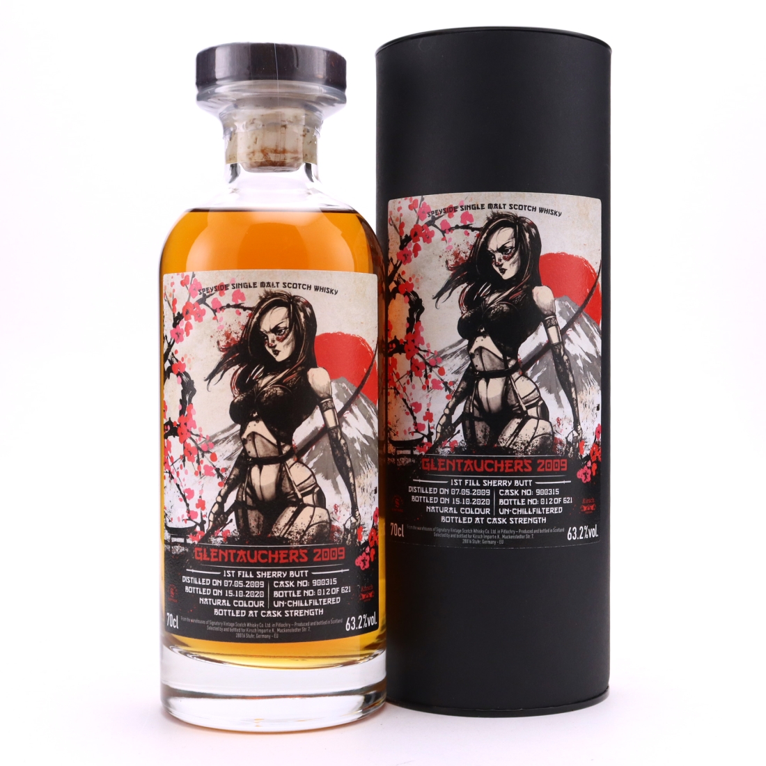 Glentauchers 2009 Signatory Vintage Samurai / Kirsch Whisky
