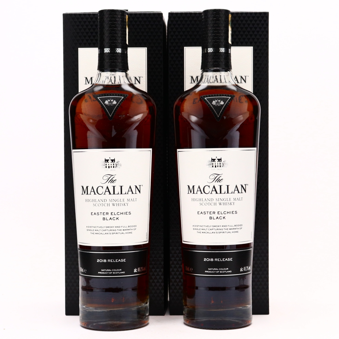Macallan Easter Elchies Black 2018 Release 2 x 70cl