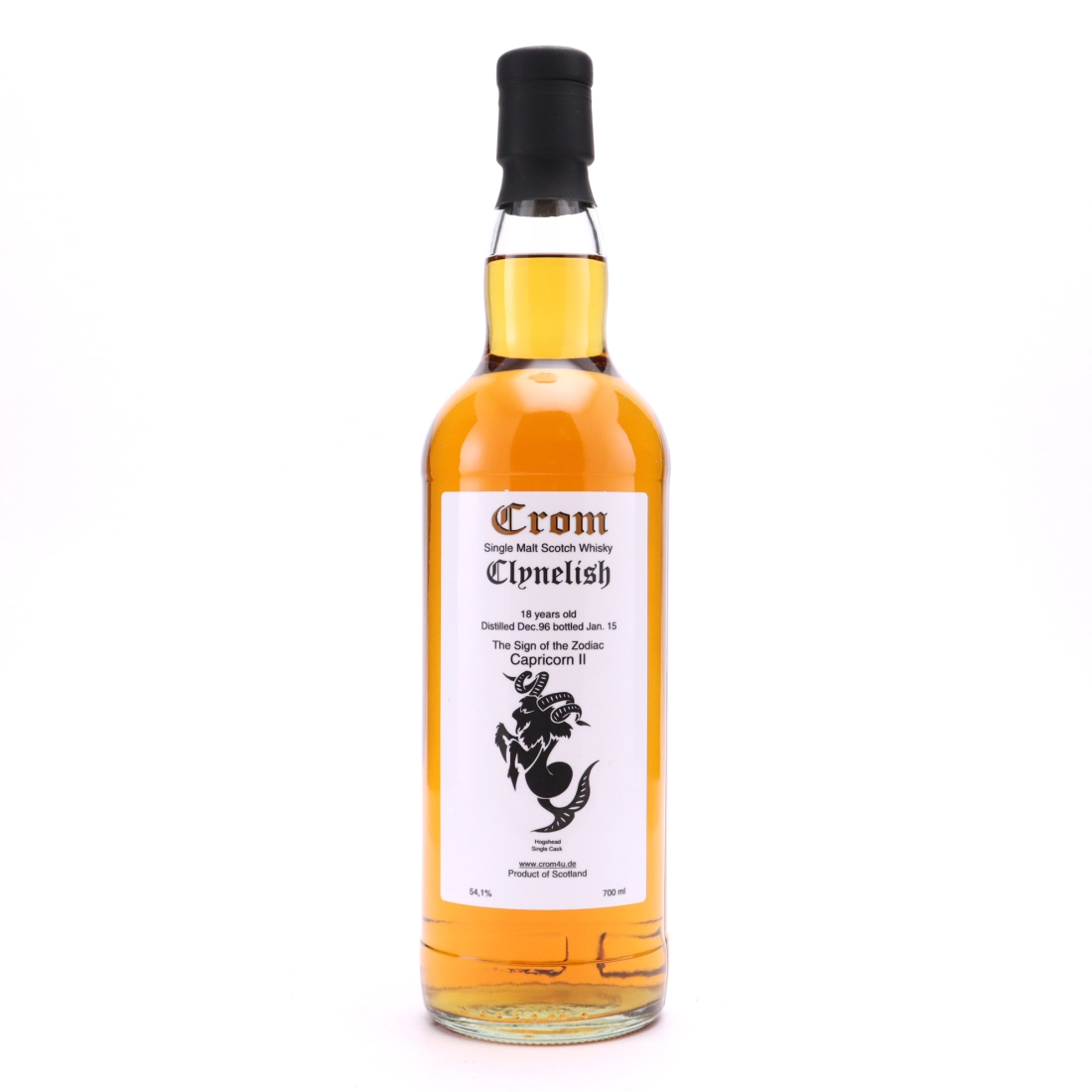 Clynelish 1996 Crom 18 Year Old Sign of the Zodiac / Capricorn II