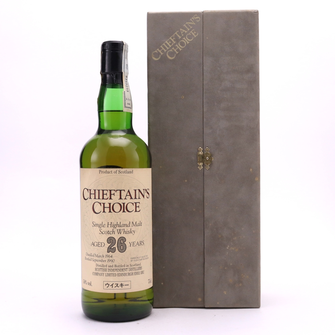 Highland Single Malt 1964 Chieftain's Choice 26 Year Old / Japanese Import