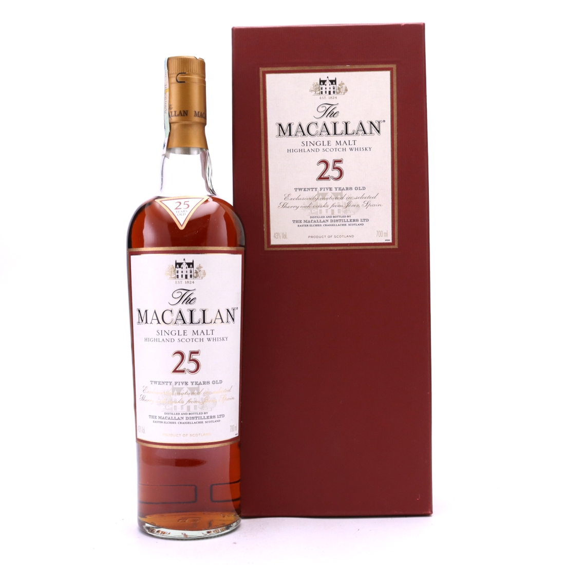 Macallan 25 Year Old mid-2000s
