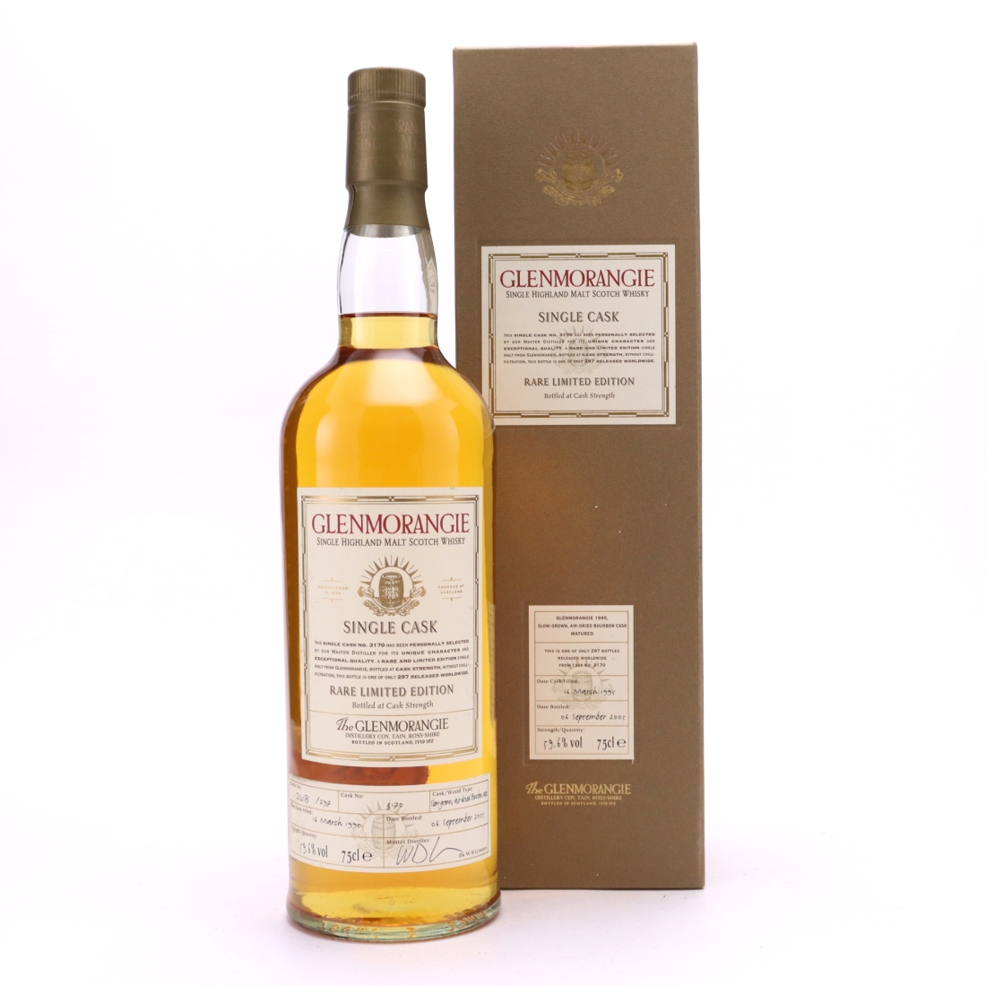Glenmorangie 1995 Single Cask #3170 75cl